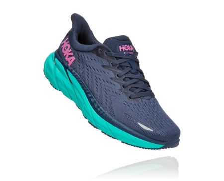 Hoka One One Clifton 8 - Tenisi Dama Outer Space / Atlantis | RO-XekmwpN